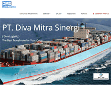 Tablet Screenshot of cargopapua.com